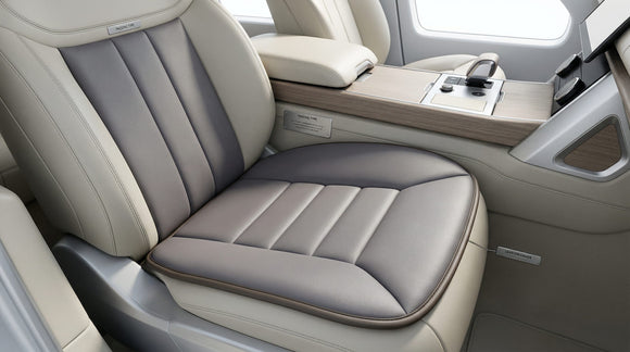 Car Seat Cushion Pad Memory Foam Seat Cushion Pain Relief Memory Foam Cushion Comfort Seat Protector for Car Office Home Use Gray