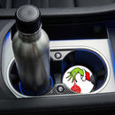 Car Cupholder Coaster Absorbent 4 Pack Cute Funny Cartoon Rubber New Automotive Cup Holder Decal Decor Accessories for Women Men-2