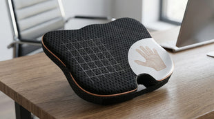 Car Seat Cushion Comfort Memory Foam Car Cushions for Driving (Black)