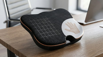 Car Seat Cushion Comfort Memory Foam Car Cushions for Driving (Black)