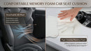 Car Seat Cushion Comfort Memory Foam Car Cushions for Driving (Black)-3