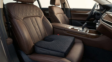 Car Seat Cushion Comfort Memory Foam Car Cushions for Driving (Gray)