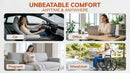 Car Seat Cushion Comfort Memory Foam Car Cushions for Driving (Gray)-7