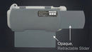 Car Visor Sunshade Extender Window Shade Anti-Glare Sun Blocker for Driver or Front Seat Passenger 1 Piece (Gray)-3