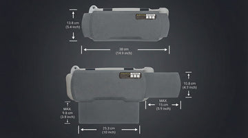 Car Visor Sunshade Extender Window Shade Anti-Glare Sun Blocker for Driver or Front Seat Passenger 1 Piece (Gray) - 0