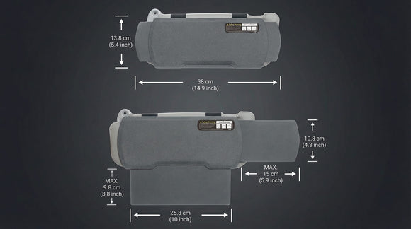 Car Visor Sunshade Extender Window Shade Anti-Glare Sun Blocker for Driver or Front Seat Passenger 1 Piece (Gray)