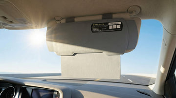 Car Visor Sunshade Extender Window Shade Anti-Glare Sun Blocker for Driver or Front Seat Passenger 1 Piece (Gray)