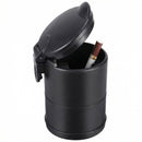 Portable Car Ash Tray With Lid Smell Proof Cigarette Ashtray Cup Holder for Truck Auto Office Home Car Ashtray (Black)-4