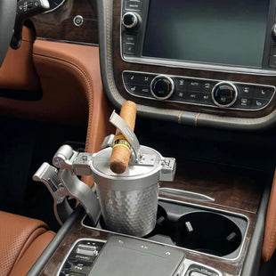 Cigar Golf Cart Holder - Windproof Patio & Exterior Ashtray with Lid Smell Proof Portable & Standing