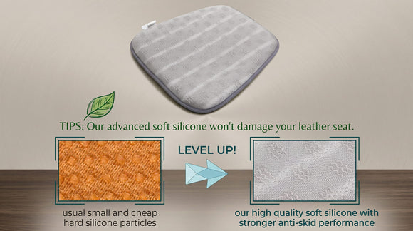 Car Seat Cushion for Driving Breathable 3D Air Mesh Non-Slip Bottom Comfort Car Seat Protector Car Seat Pad Also Works with Truck and Office Chair Home