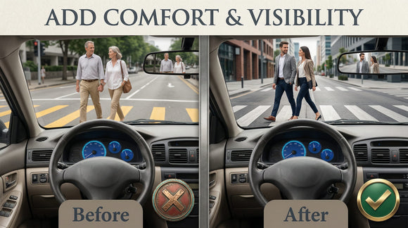 Car Seat Cushion for Driving Breathable 3D Air Mesh Non-Slip Bottom Comfort Car Seat Protector Car Seat Pad Also Works with Truck and Office Chair Home