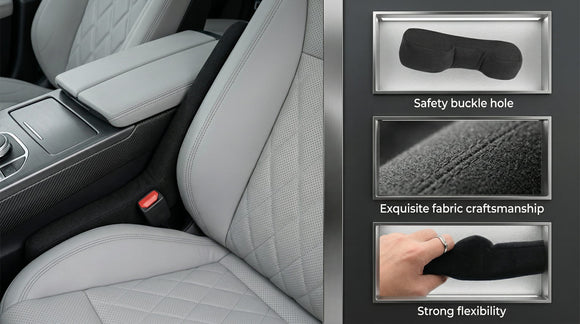 Car Seat Gap Filler Universal for Car SUV Truck Fit Organizer Accessories Fill The Gap Between Seat and Console Stop Things from Dropping Pack of 2