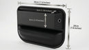 2 Pack Car Seat Gap Filler Leather Car Box Seat Organizer and Storages Automotive Accessories - Front Seats Car Adjustable Gap Filler for Phones Glasses Keys Cards1-3