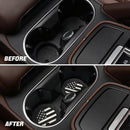 4 Pack Car Cup Holder Coasters Colored American Flag US Flag Insert Car Cup Coaster 2.75 Inch Anti Slip Shockproof Embedded Drink Mat Vehicle Interior Decor Accessories-3