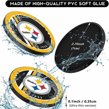Car Cup Holders Coasters 2pcs 2.75 Inch Auto Car Cup Holder Insert Coasters Silicone Car Cup Mat Universal Vehicle Interior Car Accessories - 0