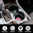2 Pack Bling Car Cup Holder Coaster 2.75 Inch Anti-Slip Auto Insert Cup Coaster Crystal Car Drink Cup Mat Perfect for Women Girls Universal Interior Decor Accessories (Pink)-5