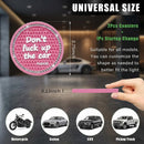 2 Pack Bling Car Cup Holder Coaster 2.75 Inch Anti-Slip Auto Insert Cup Coaster Crystal Car Drink Cup Mat Perfect for Women Girls Universal Interior Decor Accessories (Pink)-2