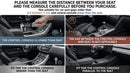Car Side Seat Gap Filler 2 Pack Multifunctional Car Seat Organizer Auto Seat Organizer Car Seat Gap Filler Organizer Storage Box Back Seat Console Side Seat Organizer Front Seat Hold Phones Coins-4