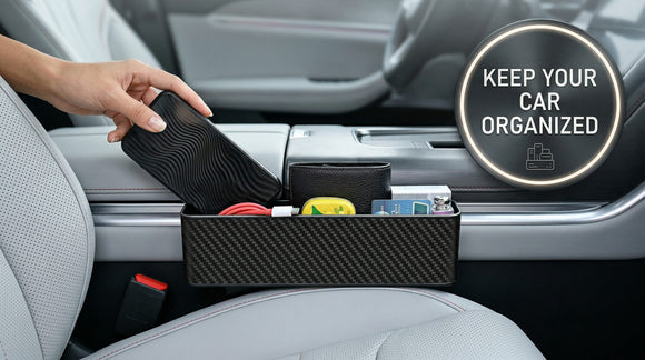 Car Seat Gap Filler Multifunctional Car Seat Gap Filler Organizer 2 Pack Car Seat Organizer for Storing Phones Keys Cards Data Cables Universal Fit Car SUV Truck