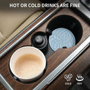 Car Coasters for Cup Holders [4 Pack] - 2.75In Silicone Auto Mug Mats - Universal Non-Slip Recessed Car Interior AccessoriesEther-4