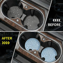 Car Coasters for Cup Holders [4 Pack] - 2.75In Silicone Auto Mug Mats - Universal Non-Slip Recessed Car Interior AccessoriesEther-3