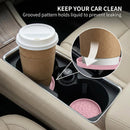 Car Coasters for Cup Holders [4 Pack] - 2.75In Silicone Auto Mug Mats - Universal Non-Slip Recessed Car Interior AccessoriesDusty Rose-6