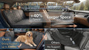 Back Seat Extender for Dogs-Supports 400lb Waterproof Dog Car Seat Cover Hard Bottom-Detachable 600D Heavy Duty Scratch Proof Nonslip Soft Dog Hammock for Car SUVs-8