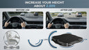 Car Seat Cushion for Driving Office Chair Cushions Non-Slip Sciatica & Lower Back Tailbone Chair Pillow Pad Memory Foam Seat Cushion for Car Seat Driver Truck Desk Wheelchair-2