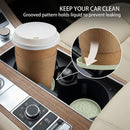 Car Coasters for Cup Holders [4 Pack] - 2.75In Silicone Auto Mug Mats - Universal Non-Slip Recessed Car Interior AccessoriesDesert Sage-7