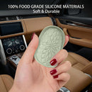 Car Coasters for Cup Holders [4 Pack] - 2.75In Silicone Auto Mug Mats - Universal Non-Slip Recessed Car Interior AccessoriesDesert Sage-6