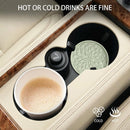Car Coasters for Cup Holders [4 Pack] - 2.75In Silicone Auto Mug Mats - Universal Non-Slip Recessed Car Interior AccessoriesDesert Sage-2