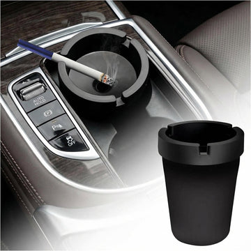 Car Ashtray with Lid Smell Proof High Grade Detachable Smokeless Ashtray for Car Cup Holder Multifunctional CCar Interior Accessories Portable Ashtray Fits Truck SUV Home Office Outdoor