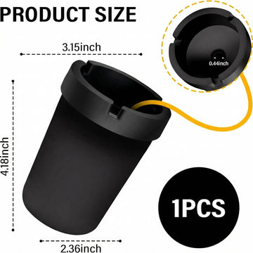 Car Ashtray with Lid Smell Proof High Grade Detachable Smokeless Ashtray for Car Cup Holder Multifunctional CCar Interior Accessories Portable Ashtray Fits Truck SUV Home Office Outdoor - 0