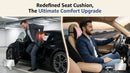 Car Seat Cushion with Neck Pillow & Lumbar Support Kit Back Sciatica Tailbone Pain Relief Car Pillows Ergonomic Memory Foam Back Support for Driving Seat Office Chair Wheelchair Pink-8