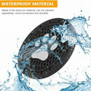 Car Cup Holder Coaster 4 Pack PVC Paw Print Anti Slip Insert Coasters 2.75 Inch Universal Cute Dog Paw Auto Drink Mat Car Interior Accessories Decor for SUV Truck RV and More (Black)-6