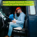 Truck Seat Cushion for Truck Driver Seat Cushion Upgraded Back Support Thick and Firm Memory Foam Pain Relief for Hours of Driving Maximum Tush Comfort and Trucker Approved-5