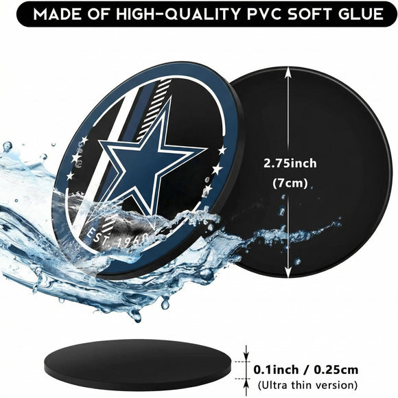 Car Cup Holders Coasters 2pcs 2.75 Inch Auto Car Cup Holder Insert Coasters Silicone Car Cup Mat Universal Vehicle Interior Car Accessories