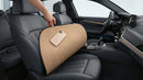 Car Seat Cushions Car Seat Cover Foldable Portable Seat Cover for Back and Seat Cushions with Bottom Anti Slip Silicon(1 Pack/Black)-4