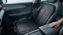 Car Seat Cushions Car Seat Cover Foldable Portable Seat Cover for Back and Seat Cushions with Bottom Anti Slip Silicon(1 Pack/Black)-3