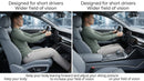 Adjustable Car Booster Seat for Short Drivers 3 Heights for Different People Adult Car Seat Cushions for Driving Supportive Car Seat Pad for Lower Back Pain Reduce (17x13.8x6.3 Grey)-4