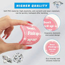 4 PCS Bling Car Cup Coaster 2.75 Inch Anti-Slip Cup Holder Insert Coasters Universal Crystal Rhinestone Auto Drink Car Cup Mat Interior Car Accessories for Women Girls (Pink)-5