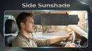 Polarized Sun Visor for Car with 2 Side Sunshade Upgraded UV400 Car Sun Visor Extension with PC Lens and Side Sunshade Anti-Glare Visor for Safe Organizer Accessories (1 Pack)-1