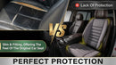 Car Seat Cushion with Back Support Pillow: Enhanced Comfort Memory Foam Design for Pain Relief Ideal for Drivers and Office Use - Ergonomic Lumbar Comfort for Long Sitting - Dark Grey-7