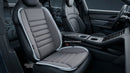 Car Seat Cushion with Back Support Pillow: Enhanced Comfort Memory Foam Design for Pain Relief Ideal for Drivers and Office Use - Ergonomic Lumbar Comfort for Long Sitting - Dark Grey-1