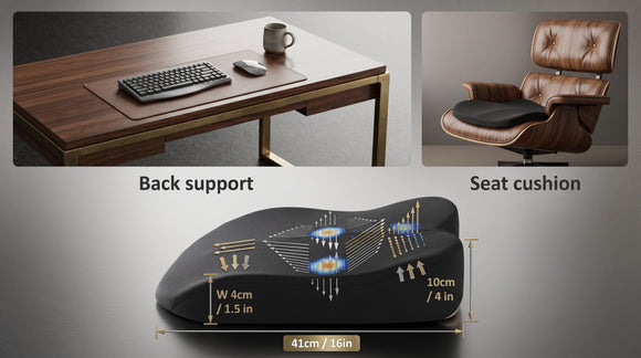 Adult Car Booster Seat Cushion Car Seat Driver Height Boost Mat Memory Foam Car Seat Cushions Pad Improve Driving View Non-Slip 3D Office Chair Cushion Pressure Relief