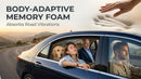 Booster Car Seat Cushion Ergonomic Design for Coccyx Sciatica Pain Relief & Better Visibility Non-Slip Base with Breathable Mesh Cover Memory Foam for Long Drive Comfort in Car Truck Van Motorhome-4