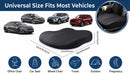 Adult Booster Car Seat Cushion Wedge Memory Foam Pad for Driving Seat Effectively Increase Height by 3.94 inch Car Travel Accessories for Long Trips (Black)-3