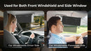 Polarized Car Sun Visor Extender Upgraded Polarized Visor Extender Sun Blocker UV400 Universal Visor Extension for Car Adjustable Sun Visor Glare UV Protector-Black-6