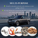 Bling Car Ashtray Rhinestones Auto Mini Car Ashtray Portable with Lid Smell Proof Smokeless Vehicle Cigarette Ashtray Ash for Women Universal Interior Car Accessories (Pink)-5