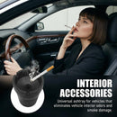 Car Ashtray Smokeless Smellproof Self-Extinguishing Auto Ashtray Portable Mini Vehicle Cigarette Trash Can for Home Office Universal Car Ashtray Fits Most Cup Holder (Black)-5